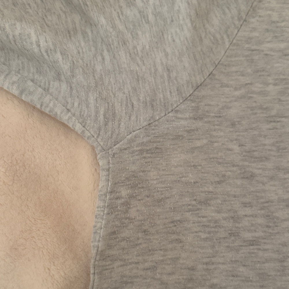 Aviator Nation Gray Long Sleeve Tee with Pink Lightning Bolt - Picture 3 of 5
